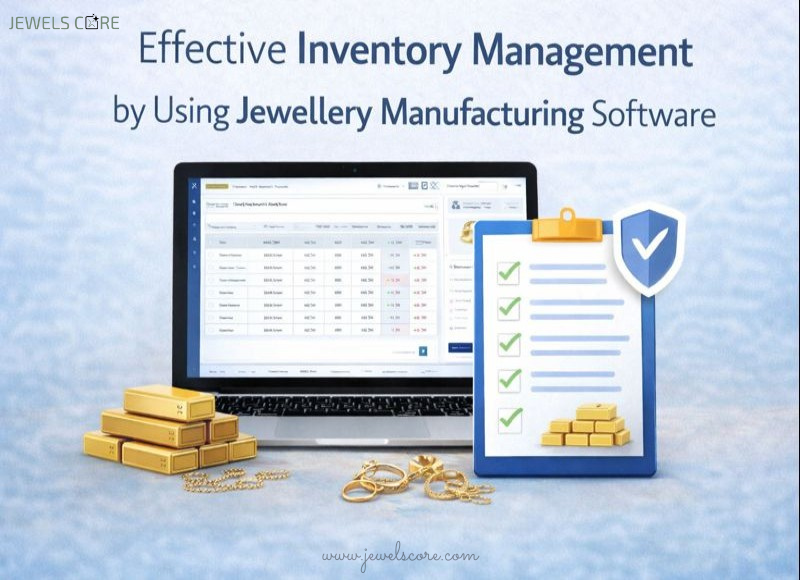 Jewels core Effective Inventory Management by Using Jewellery Manufacturing Software